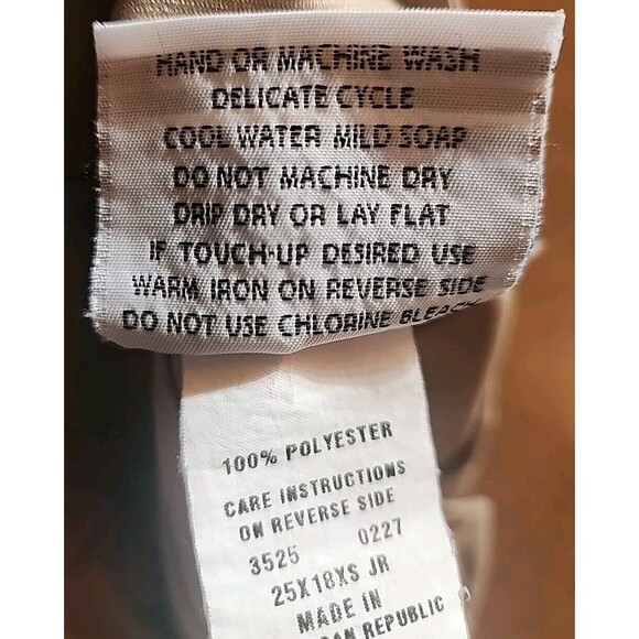 School Bells Girls Size 12 Beige Pleated Wrap Around Flare Uniform Skirt - Picture 8 of 8